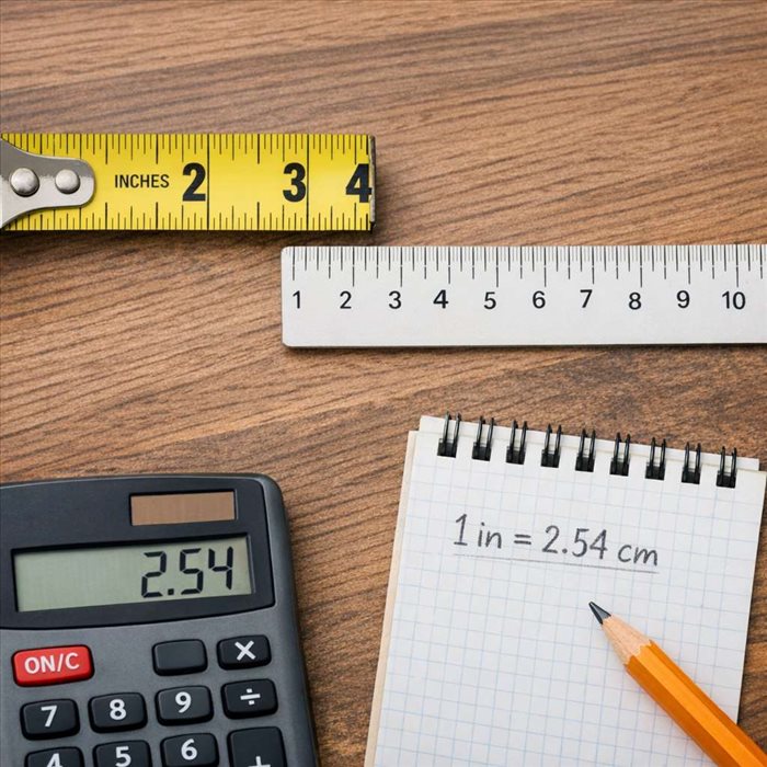 Convertir des inches en centimètres : méthode simple et rapide
