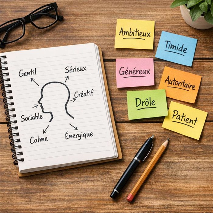 Quels adjectifs pour décrire le caractère d’une personne ?