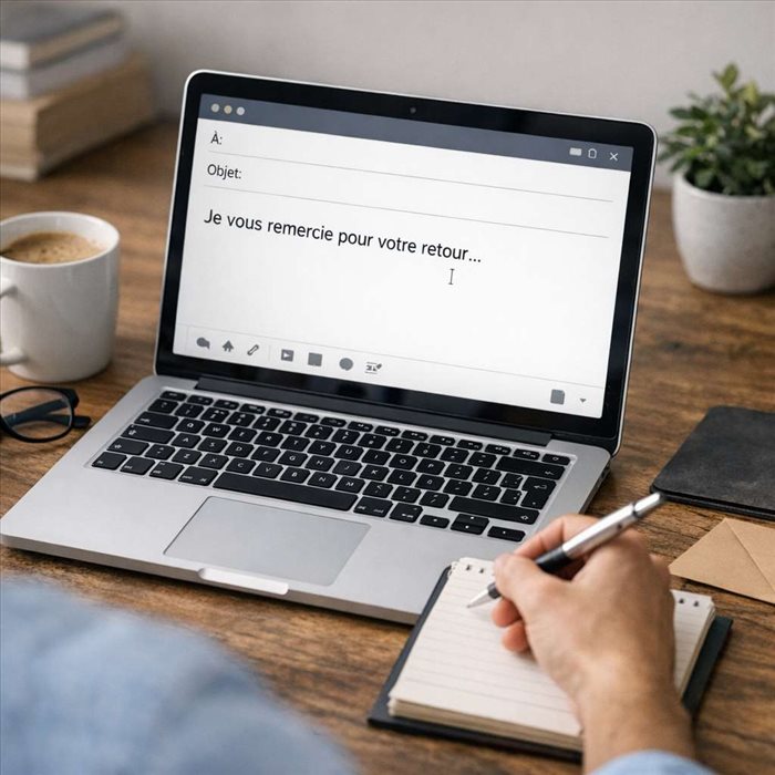 Quand écrire je vous remercie pour votre retour ? | Guide pratique